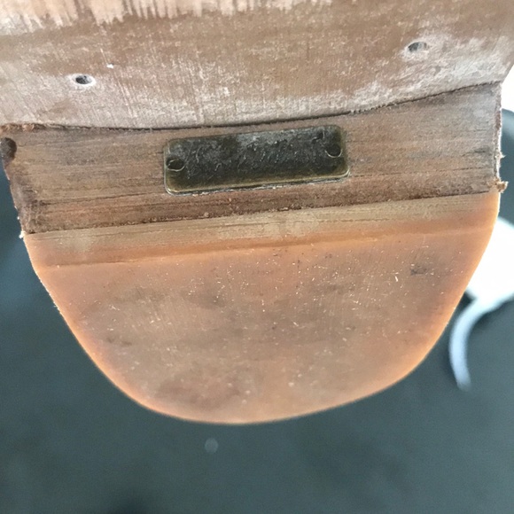 SamEdelman greysuede stacked heel ankle bootie 7.5 - Picture 7 of 8